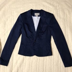 Blue H&M Work blazer size 4